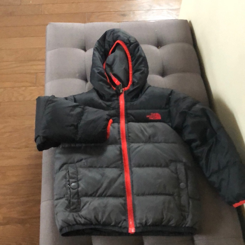 Toddler Boys Reversible North Face Coat
